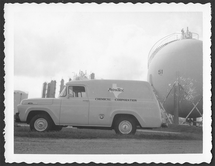 Petro-Tex Chemical Corporation Panel Truck, 1957