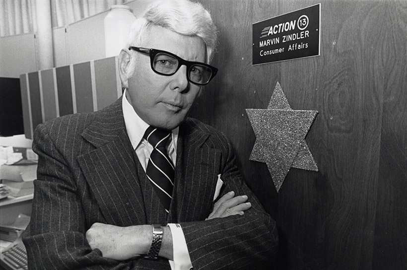 Marvin Zindler in an undated photo, part of the University of Houston People digital collection.