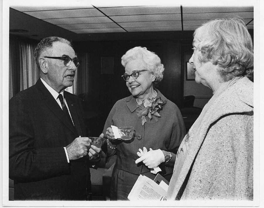 Ruth Wikoff, first librarian