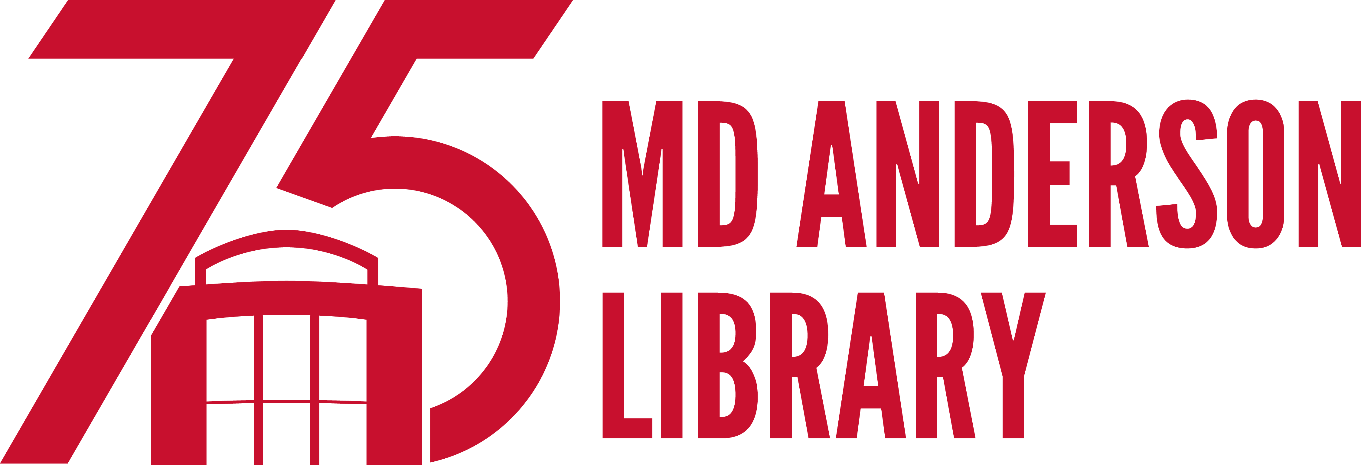 MD Anderson 75 logo