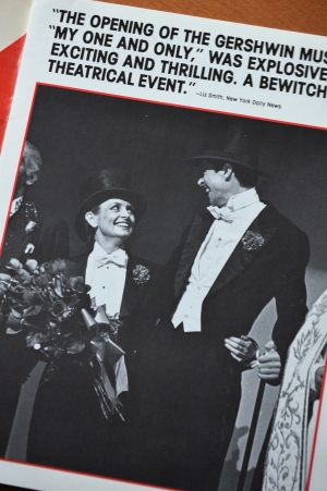 press release of 'My One and Only' starring Tommy Tune