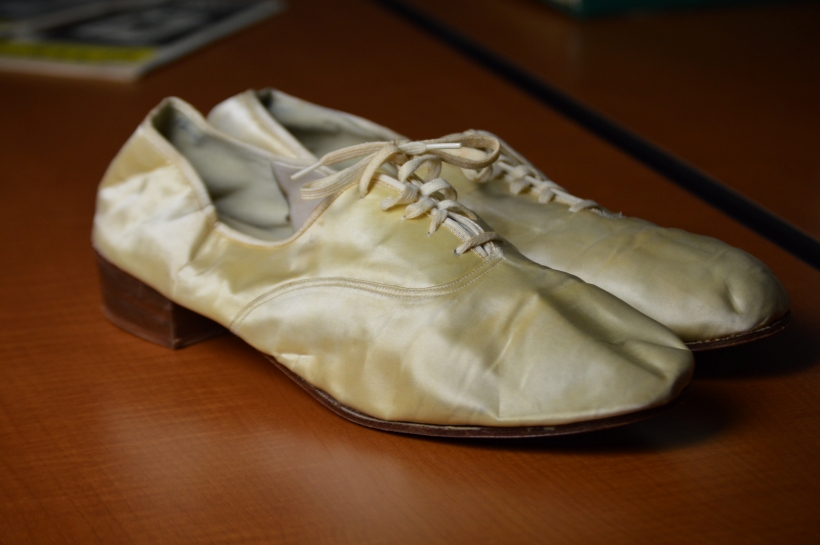 a pair of Tommy Tune's dance shoes