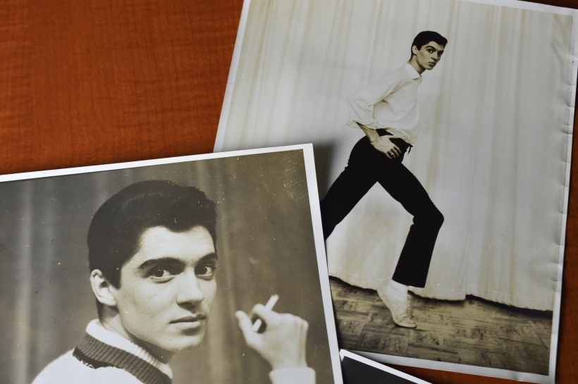 a collage of vintage images of Tommy Tune