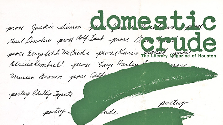The Domestic Crude digital collection is now available in the UH Digital Library.